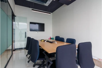 Contemporary office reception area with clean aesthetics – LTX project