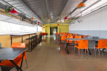 Cafe area with modern aesthetics – Juego office interior
