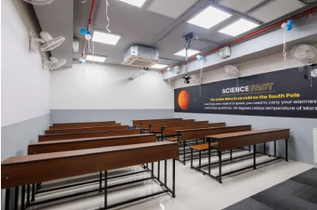 Classroom interior with Furniture – Vidyapeet school design