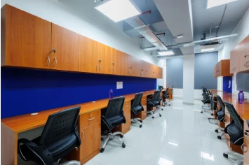 Cafeteria with modern furnishings – Vidyapeet campus facilities